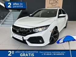Gris / plata Usado 2017 Honda Civic Elegance Berlina | 17.990 € (Precio justo)