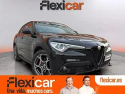 Negro Usado 2021 Alfa Romeo Stelvio Sprint SUV | 28.390 € (Un poco caro)