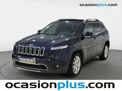 Azul Usado 2018 Jeep Cherokee Limited SUV | 15.228 € (Precio justo)