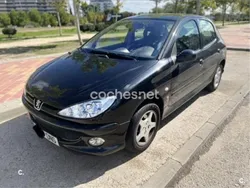 Negro Usado 2005 Peugeot 206 Berlina | 3150 € (Precio justo)