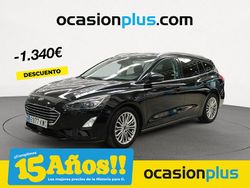 Negro Usado 2019 Ford Focus Titanium Familiar | 14.750 € (Precio justo)