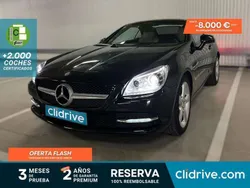 Negro Usado 2013 Mercedes SLK200 Descapotable | 19.290 € (Buen precio)