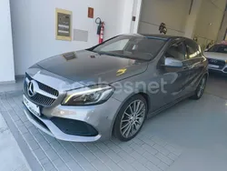 Gris / plata Usado 2016 Mercedes A200 AMG line Berlina | 13.999 € (Precio justo)