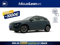 Azul Usado 2021 Hyundai Kona SUV | 19.985 € (Precio justo)