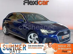 Azul Usado 2021 Audi A3 Sportback S-Line Berlina | 24.790 € (Precio justo)