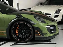 Verde Usado 2016 Porsche 911 Turbo S Descapotable | 295.000 €