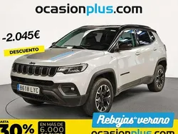 Negro Usado 2022 Jeep Compass Trailhawk SUV | 20.455 € (Precio justo)