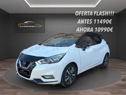 Blanco Usado 2018 Nissan Micra Acenta Utilitario | 10.990 € (Precio justo)
