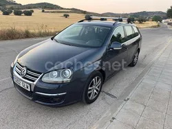 Azul Usado 2009 VW Golf VI Highline Familiar | 5990 € (Precio justo)
