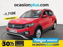 Rojo Usado 2019 VW T-Cross Advance SUV | 18.900 € (Caro)