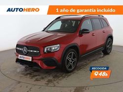 Rojo Usado 2021 Mercedes GLB200 AMG line SUV | 35.618 €