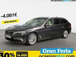 Gris Usado 2018 BMW 520 Familiar | 22.719 € (Precio justo)