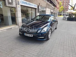 Azul Usado 2013 Mercedes E350 Avantgarde Descapotable | 19.990 € (Buen precio)