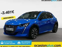 Azul Usado 2020 Peugeot 208 GT-line Utilitario | 16.319 € (Caro)