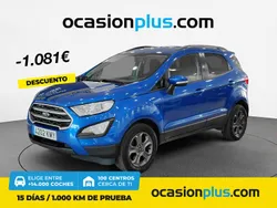 Azul Usado 2018 Ford Ecosport Trend SUV | 11.900 € (Precio justo)