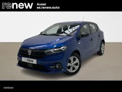 Azul Usado 2021 Dacia Sandero Essentiel Utilitario | 11.340 € (Precio justo)