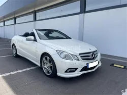 Blanco Usado 2011 Mercedes E350 Avantgarde Descapotable | 15.500 € (Precio justo)