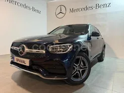 Azul Usado 2022 Mercedes GLC220 SUV | 42.990 € (Precio justo)