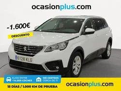 Blanco Usado 2018 Peugeot 5008 Active Monovolumen | 17.600 € (Precio justo)