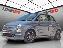 Gris Usado 2016 Fiat 500C Lounge Descapotable | 8900 € (Precio justo)