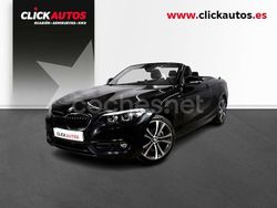 Negro Usado 2021 BMW 220 Descapotable | 32.250 € (Precio justo)