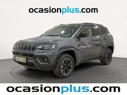 Gris Usado 2022 Jeep Compass Trailhawk SUV | 21.355 € (Precio justo)