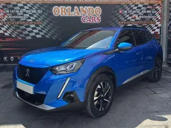 Azul Usado 2021 Peugeot e-2008 Style SUV | 19.700 € (Buen precio)