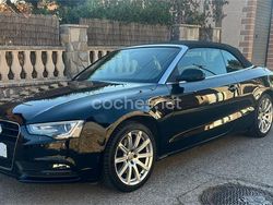 Negro Usado 2012 Audi A5 Cabriolet S-Line Descapotable | 13.700 € (Buen precio)
