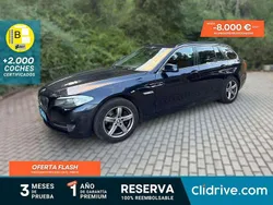 Negro Usado 2013 BMW 520 Familiar | 16.590 € (Caro)