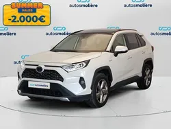 Blanco Usado 2020 Toyota RAV4 Hybrid Luxury SUV | 31.890 € (Precio justo)