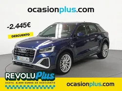 Azul Usado 2021 Audi Q2 S-Line SUV | 26.200 € (Precio justo)