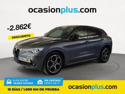 Negro Usado 2022 Alfa Romeo Stelvio Veloce SUV | 31.490 € (Precio justo)
