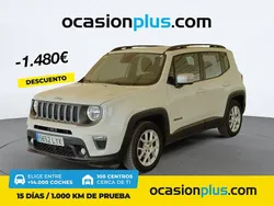 Blanco Usado 2022 Jeep Renegade Limited SUV | 16.290 € (Precio justo)