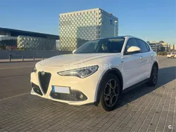 Blanco Usado 2021 Alfa Romeo Stelvio Sprint SUV | 29.999 € (Precio justo)