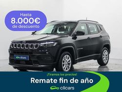 Negro Usado 2022 Jeep Compass Sport SUV | 21.990 € (Precio justo)