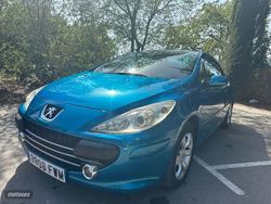 Azul Usado 2007 Peugeot 307 CC Descapotable | 5842 € (Caro)