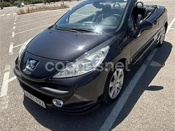 Negro Usado 2007 Peugeot 207 CC Descapotable | 3650 € (Buen precio)