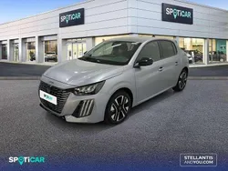 Gris Usado 2024 Peugeot 208 Allure Utilitario | 18.970 € (Precio justo)