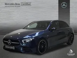 Azul Usado 2021 Mercedes A200 Berlina | 29.900 € (Un poco caro)