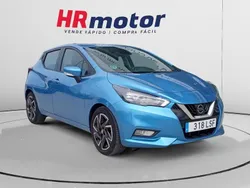 Azul Usado 2021 Nissan Micra Tekna Utilitario | 15.940 € (Un poco caro)