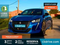 Azul Usado 2019 Peugeot 208 GT-line Utilitario | 13.190 € (Precio justo)