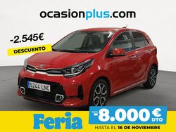 Rojo Usado 2021 Kia Picanto GT-Line Utilitario | 14.250 € (Precio justo)