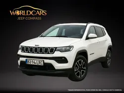 Blanco Usado 2021 Jeep Compass Limited SUV | 20.995 € (Precio justo)