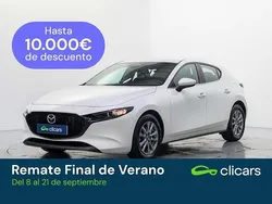 Blanco Usado 2024 Mazda 3 Prime-Line Utilitario | 21.790 €