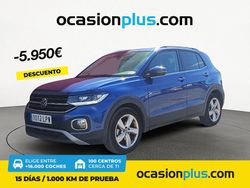 Azul Usado 2021 VW T-Cross Sportline SUV | 21.790 € (Precio justo)