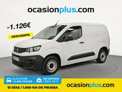 Blanco Usado 2021 Peugeot Partner Premium Monovolumen | 12.390 € (Precio justo)