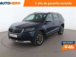 Azul Usado 2018 Skoda Kodiaq Scout 4x4 SUV | 26.999 € (Super precio)