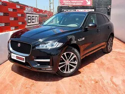 Negro Usado 2019 Jaguar F-Pace R-Sport SUV | 24.990 € (Precio justo)