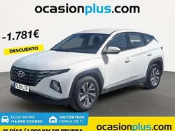 Blanco Usado 2021 Hyundai Tucson SUV | 17.364 € (Precio justo)