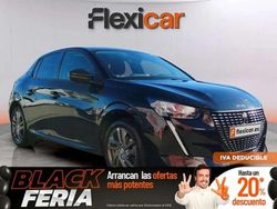 Negro Usado 2022 Peugeot 208 Style Utilitario | 11.490 € (Precio justo)
